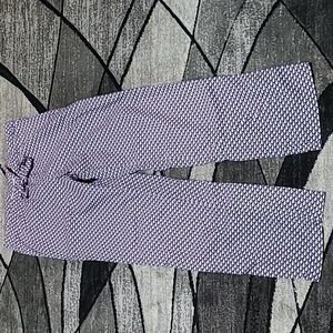 VINEYARD VINES 2020 BLUE & PINK PRINTED WHALE LOUNGE PANTS